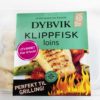 Utvannet klippfisk loins