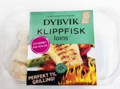 Utvannet klippfisk loins