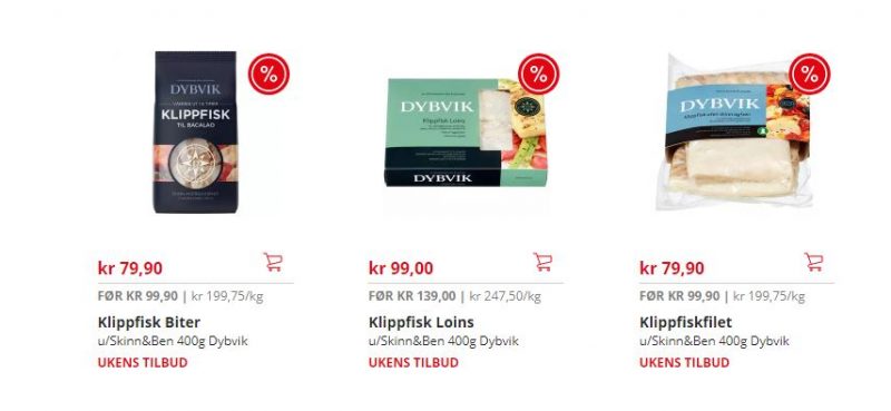 Påsketilbud hos SPAR