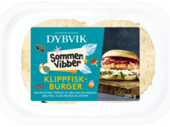 Dybvik klippfisk burger