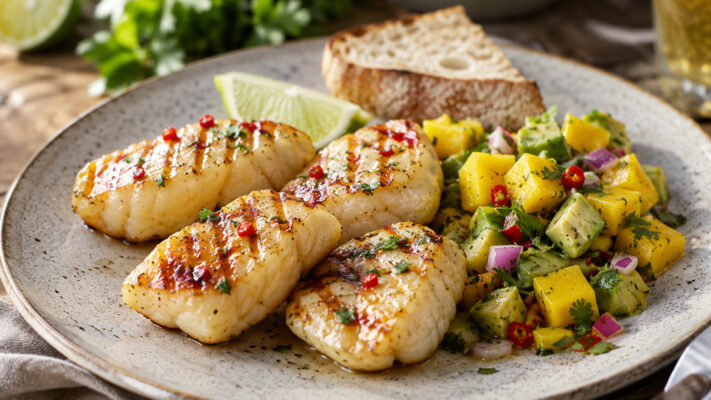 Klippfisk på grillen